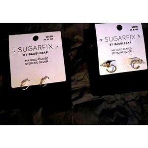 Sugar fix earrings 2 pairs